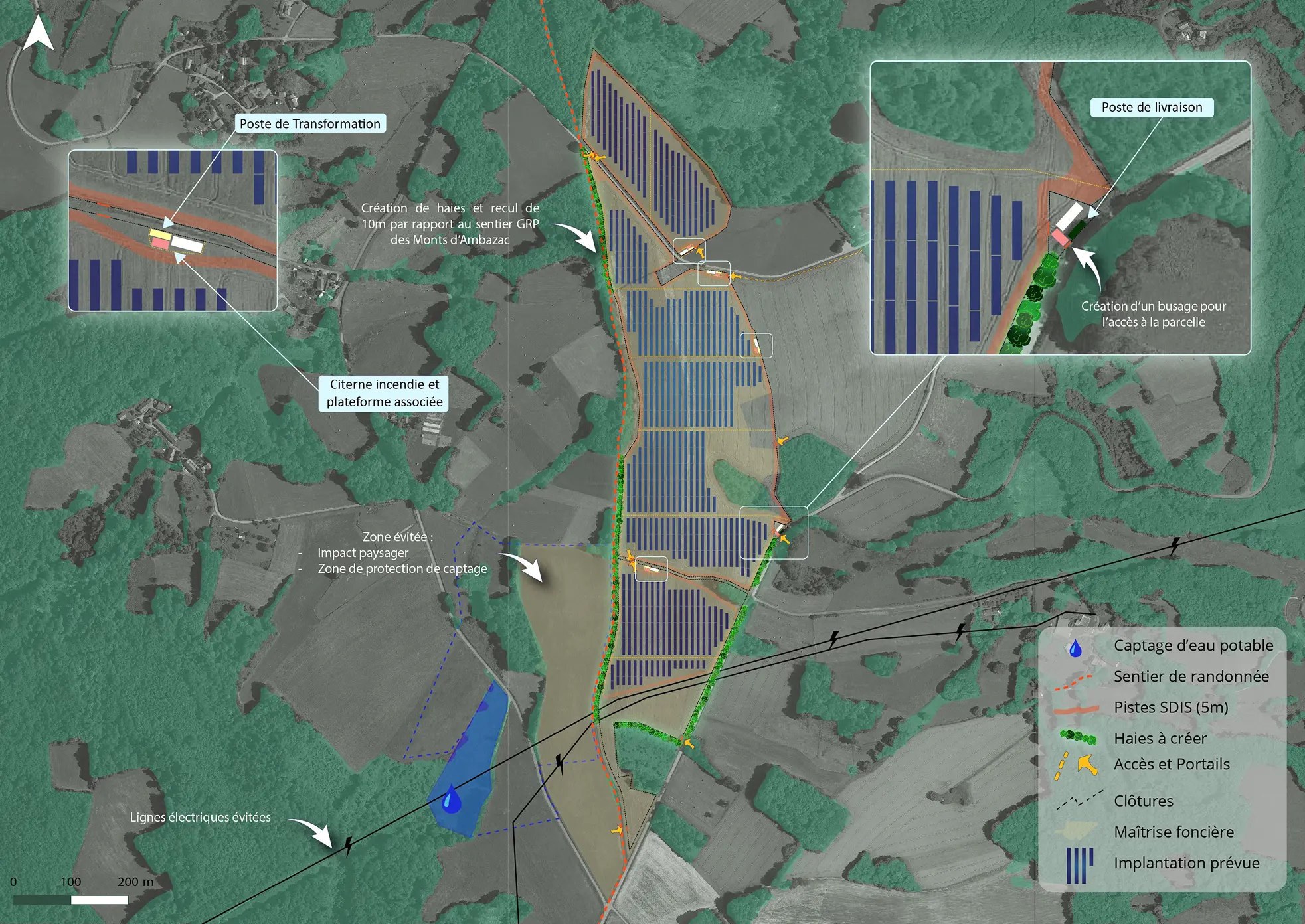Carte d’implantation